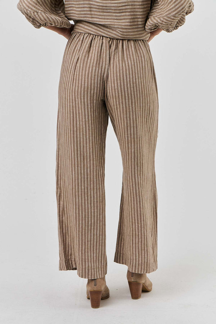 Dee Linen Pant - Gateau - OJ7 - Pizazz BoutiqueNaturals By O & J