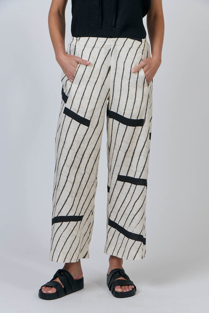Dee Linen Pant - Isobars - OJ7 - Pizazz BoutiqueNaturals By O & J