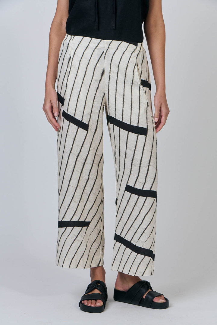Dee Linen Pant - Isobars - OJ7 - Pizazz BoutiqueNaturals By O & J