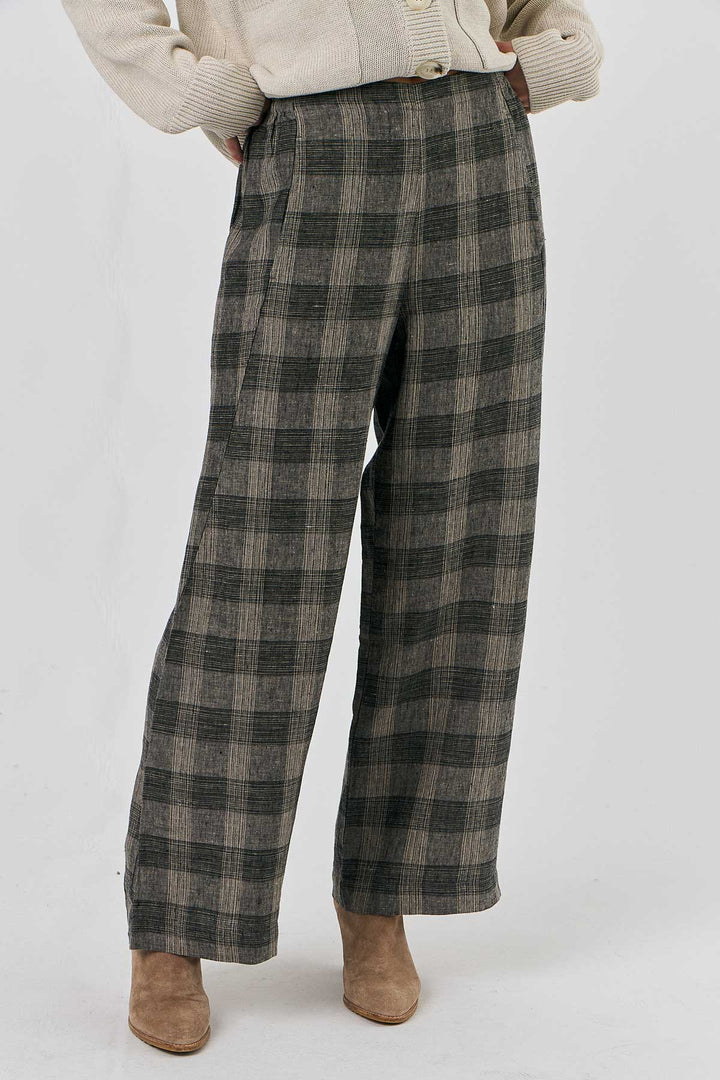 Dee Linen Pant - Mesh - OJ7 - Pizazz BoutiqueNaturals By O & J