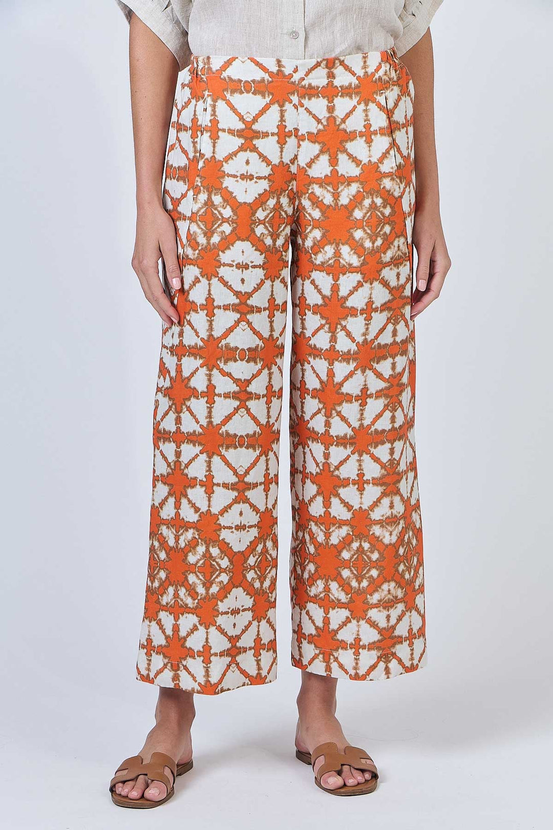 Dee Linen Pant - Urchin - OJ7 - Pizazz BoutiqueNaturals By O & J