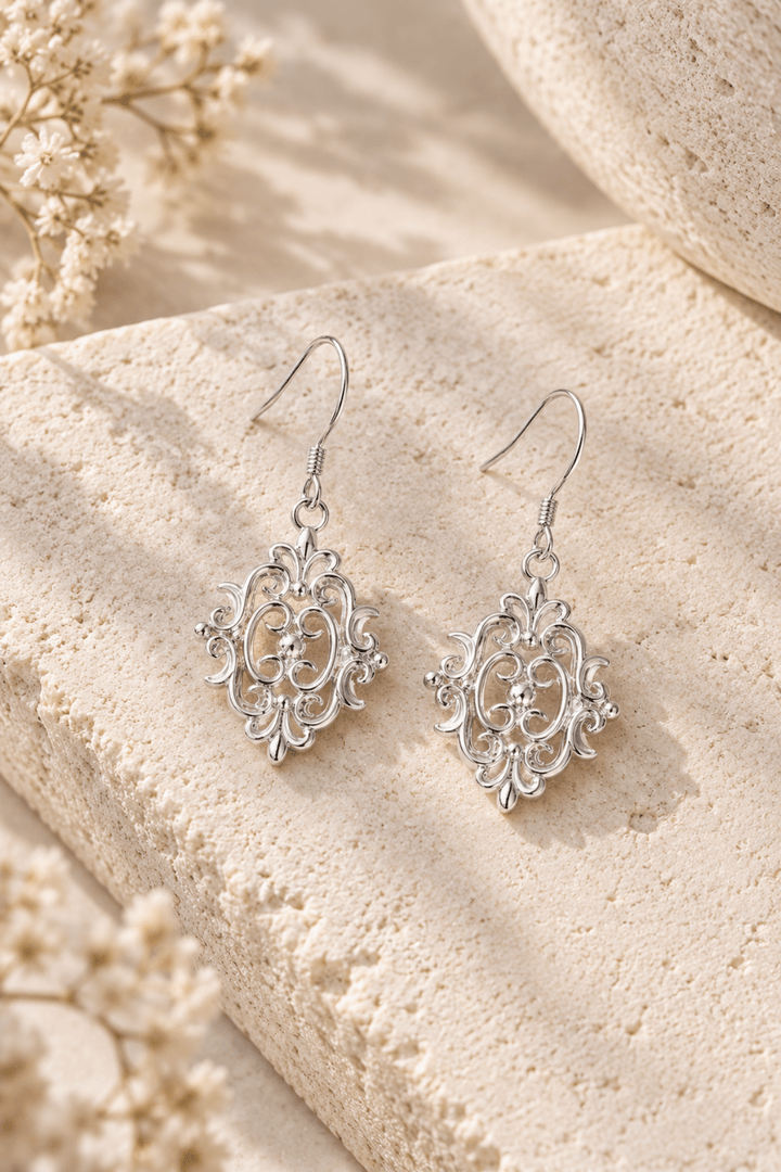 Diana Filigree Earrings - GG9 - Pizazz BoutiqueGxG Collective