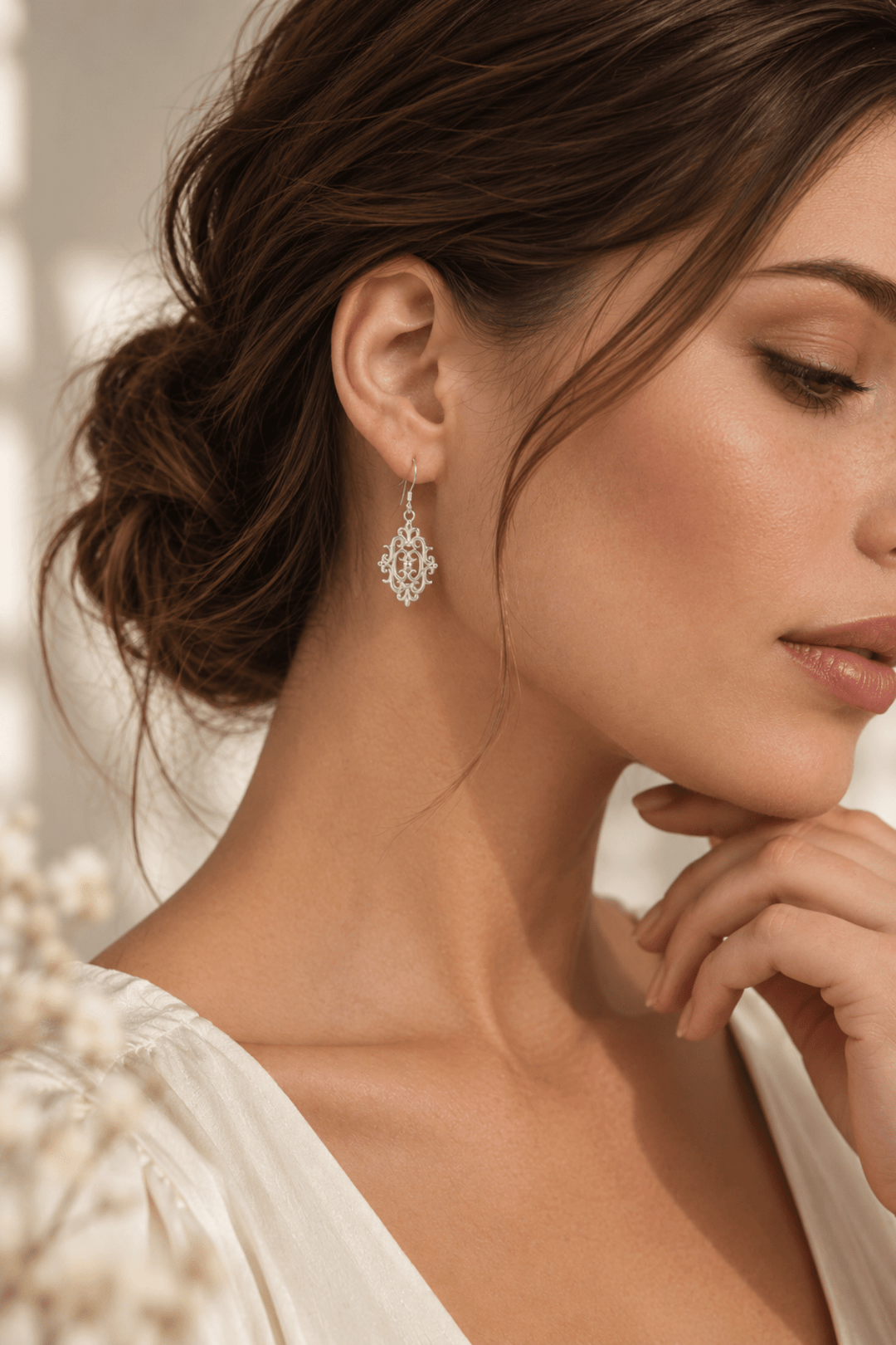 Diana Filigree Earrings - GG9 - Pizazz BoutiqueGxG Collective