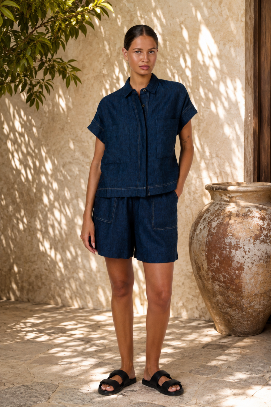 Eclipse Linen Shirt - OJ97