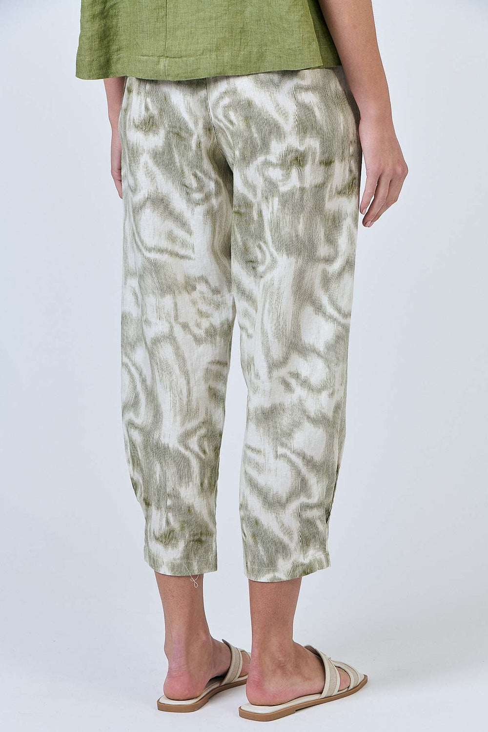Eliza Linen Pant - Ripple - OJ59 - Pizazz BoutiqueNaturals By O & J