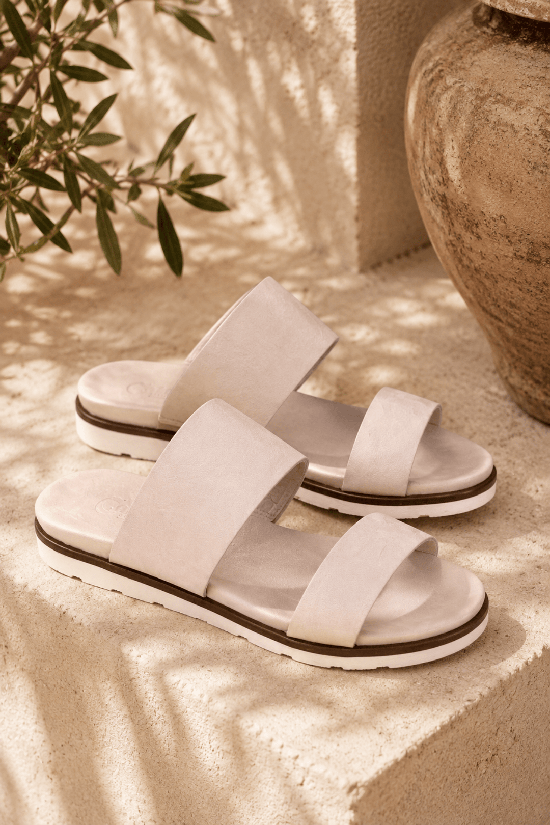 Eliza Slide - Powder Pink - C27 - Pizazz BoutiqueCabello