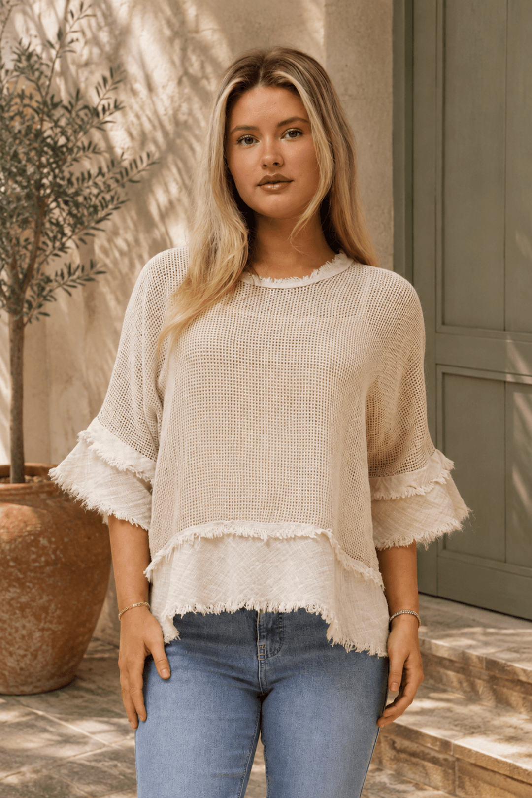 Elodie Top - CK57 - Pizazz BoutiqueCaroline Morgan