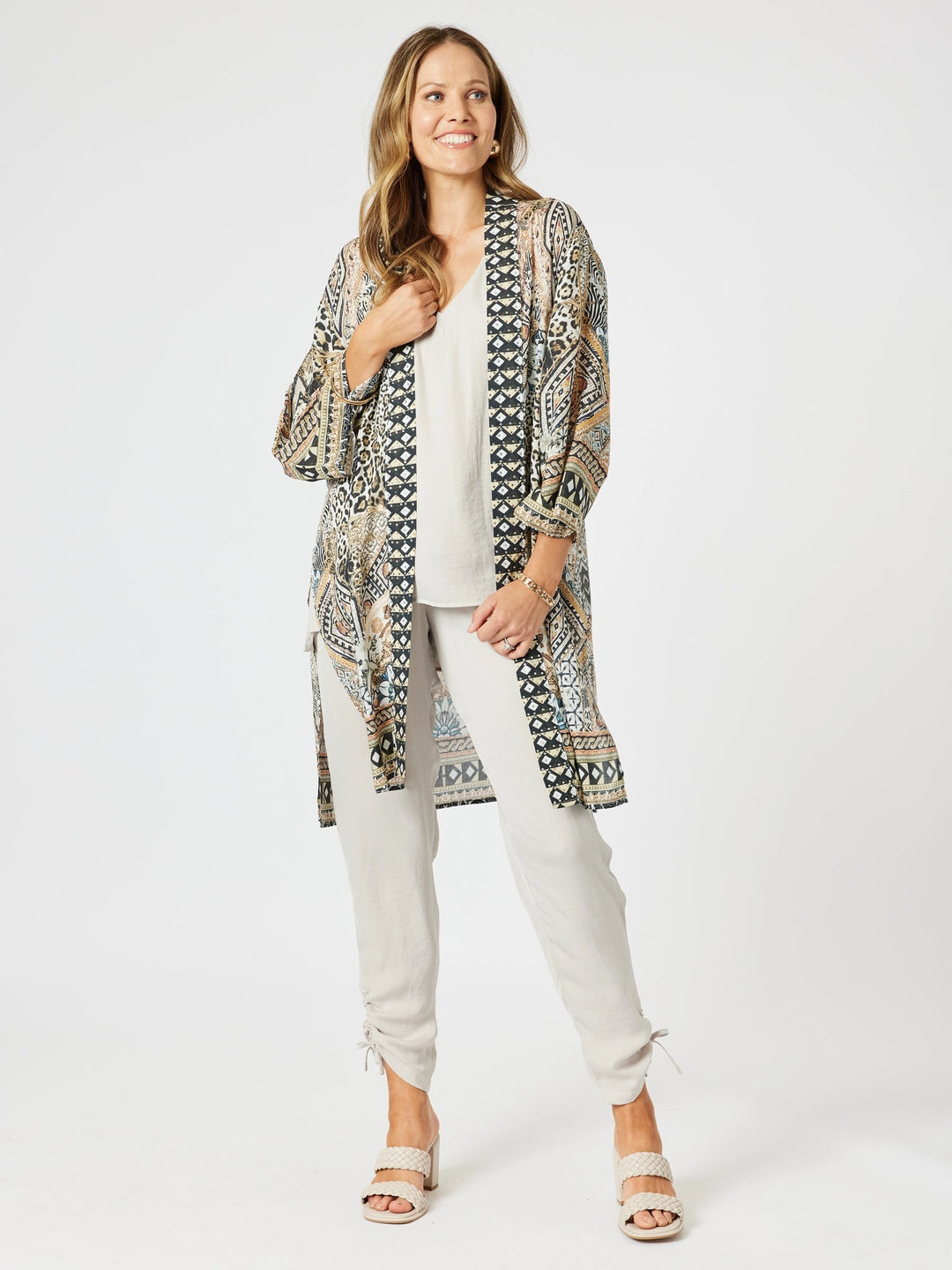 Emerson Kimono - Animal - HV25 - Pizazz BoutiqueHammock & Vine