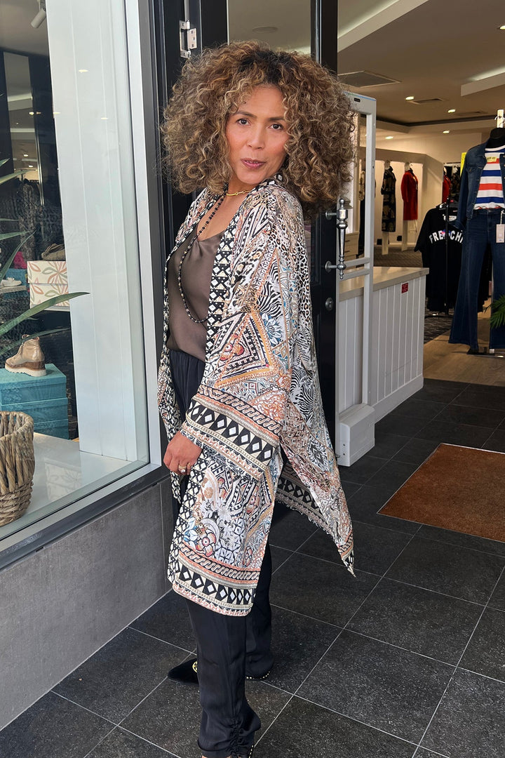 Emerson Kimono - Animal - HV25 - Pizazz BoutiqueHammock & Vine