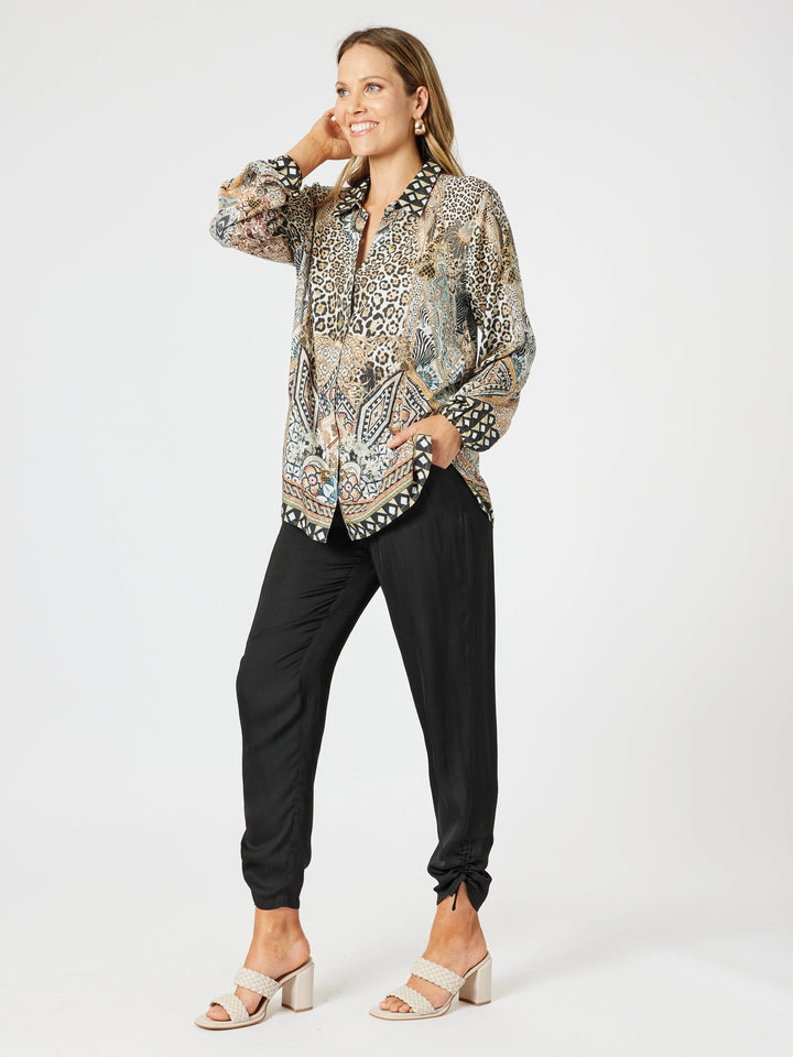 Emerson Shirt - Animal - HV24 - Pizazz BoutiqueHammock & Vine