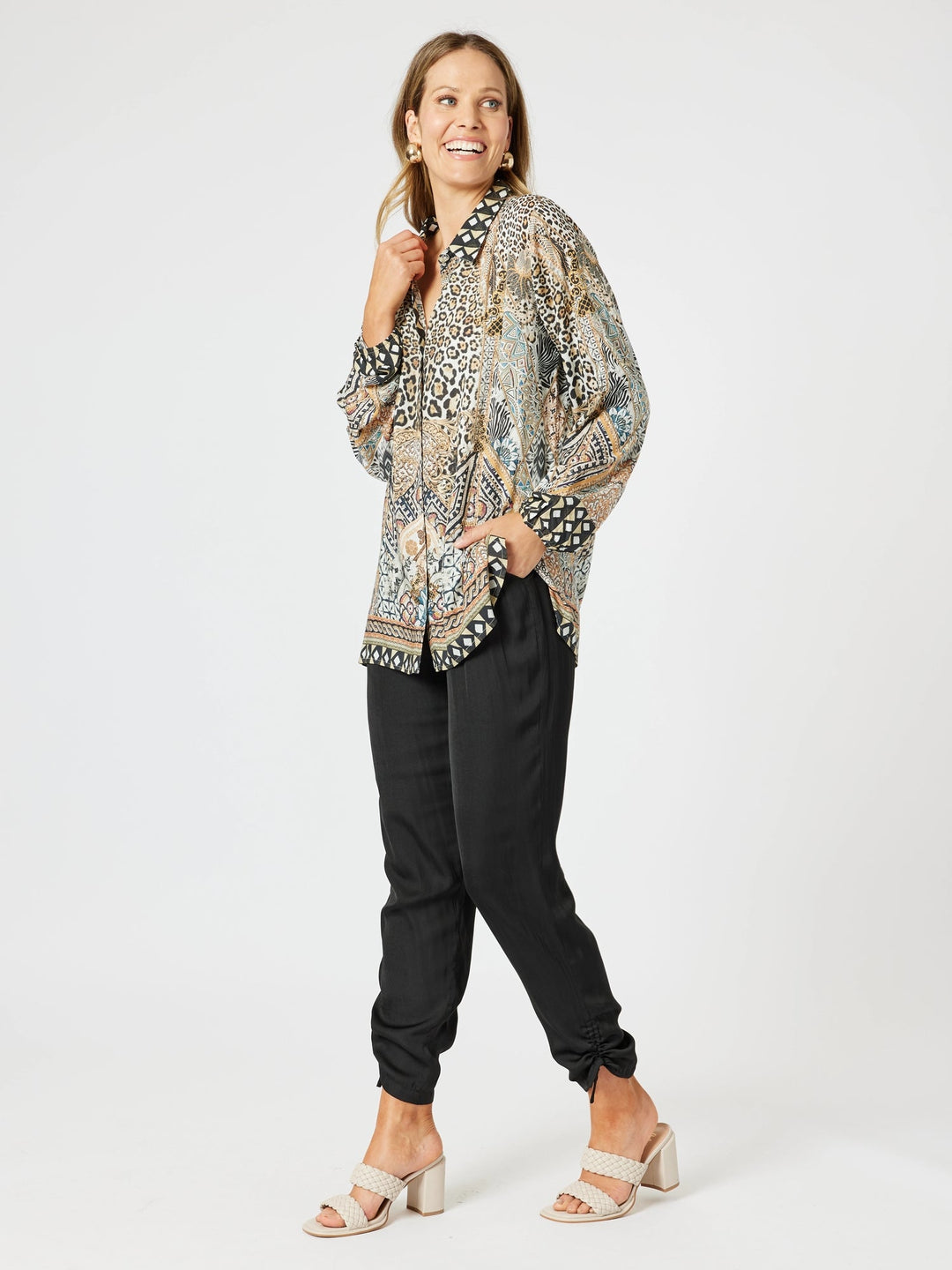 Emerson Shirt - Animal - HV24 - Pizazz BoutiqueHammock & Vine