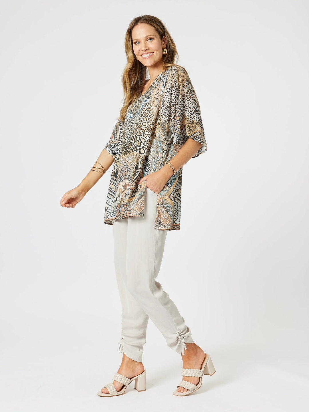 Emerson Top - Animal - HV23 - Pizazz BoutiqueHammock & Vine