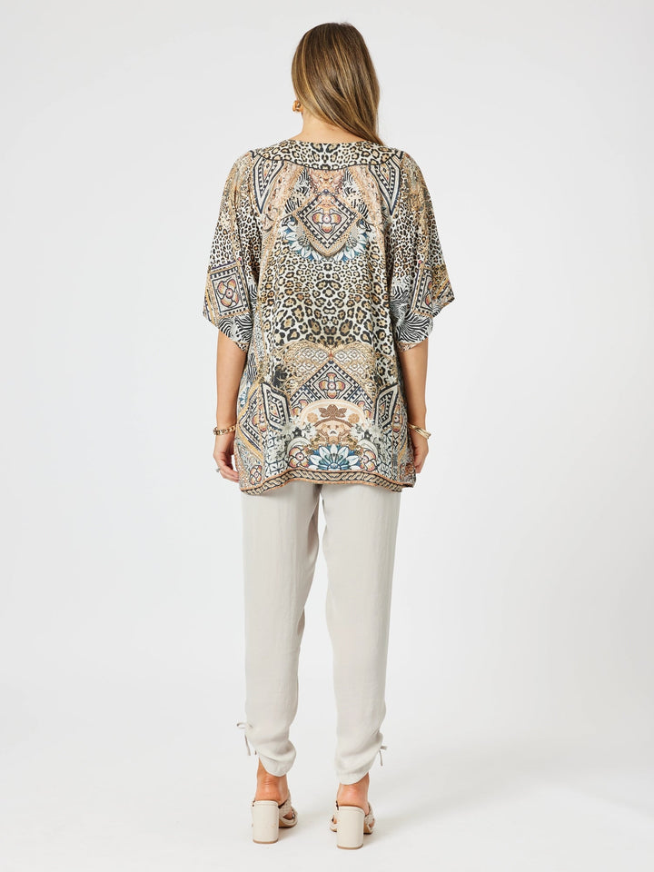 Emerson Top - Animal - HV23 - Pizazz BoutiqueHammock & Vine
