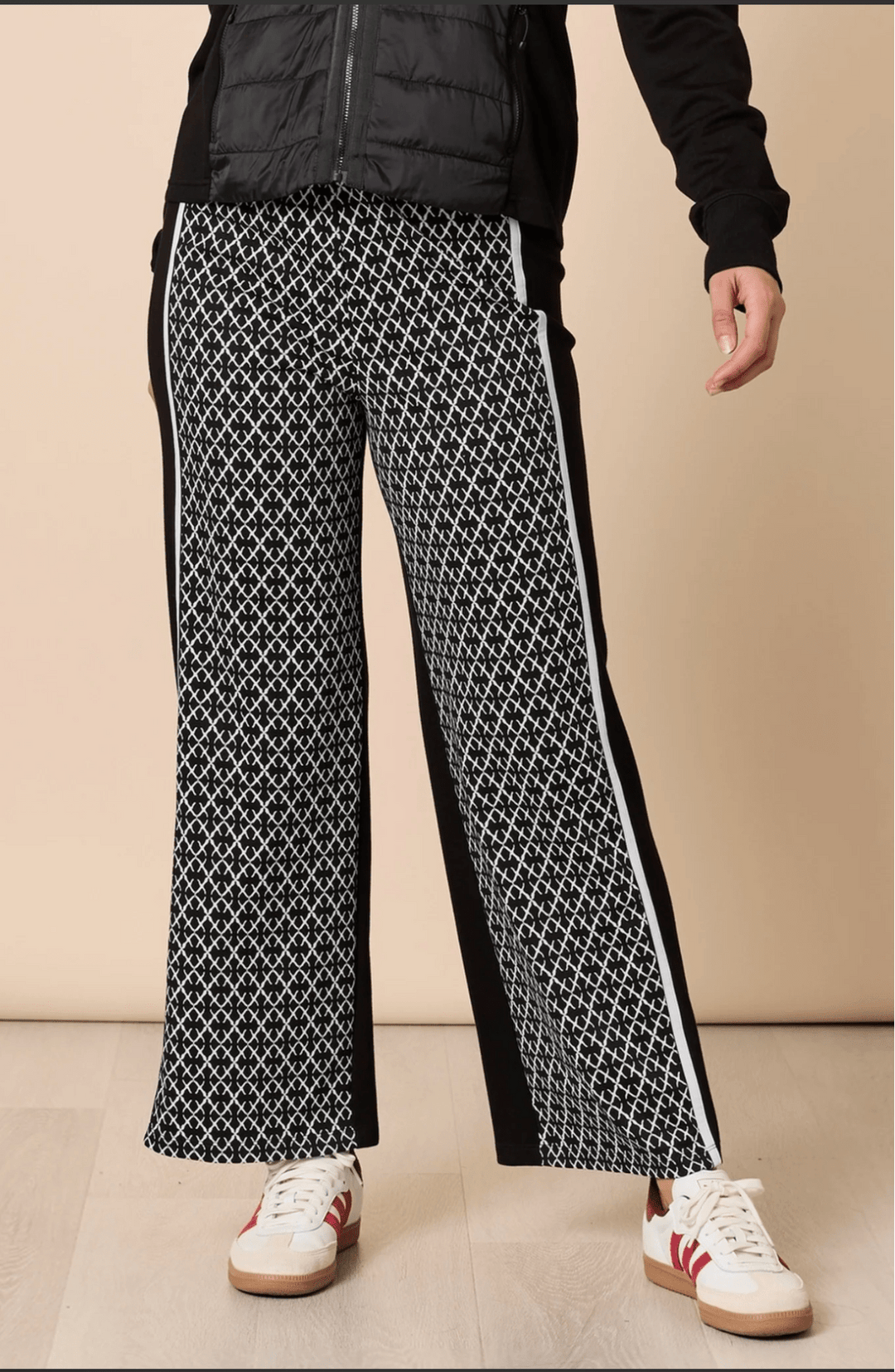 Empire Spliced Pants - TZ38 - Pizazz BoutiqueThreadz