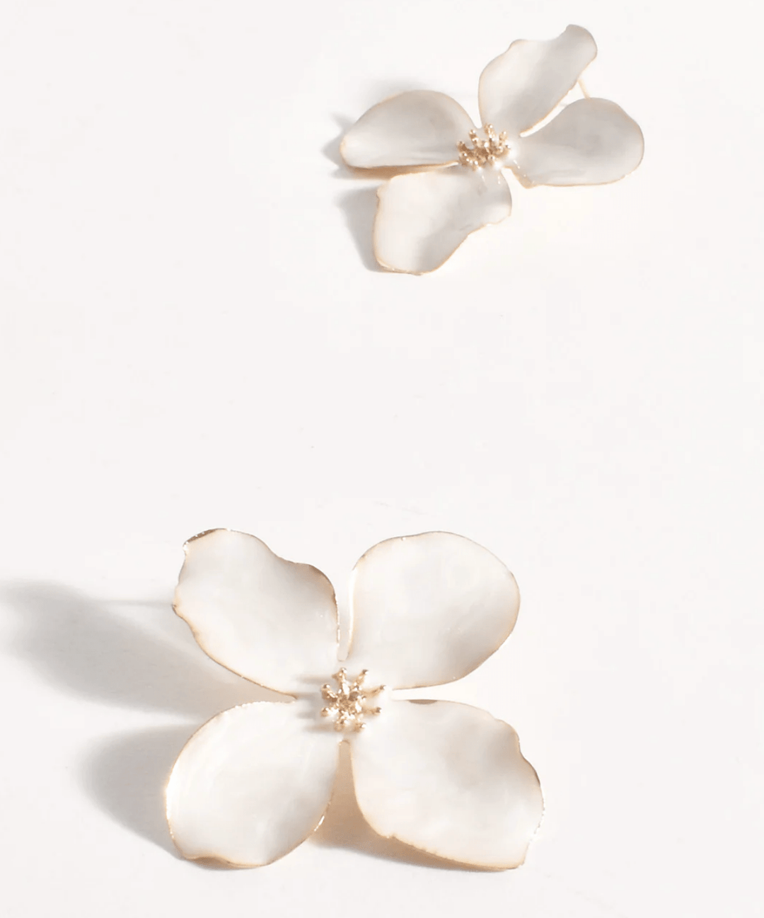 Enamel Floral Earring - AD54 - Pizazz BoutiqueAdorne