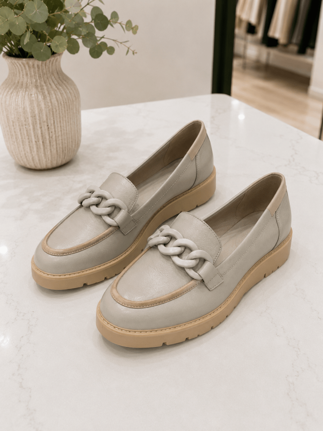 Enna Loafer - Almond - TE1 - Pizazz BoutiqueTop End Shoes
