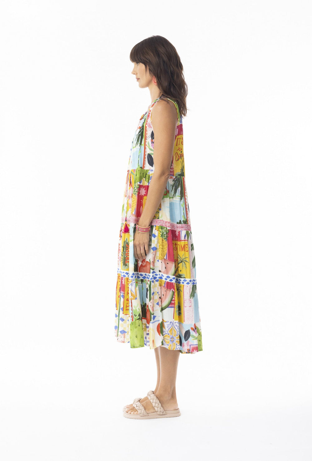 Erica Layer Dress - Print - EP21 - Pizazz BoutiqueEscape by OQ