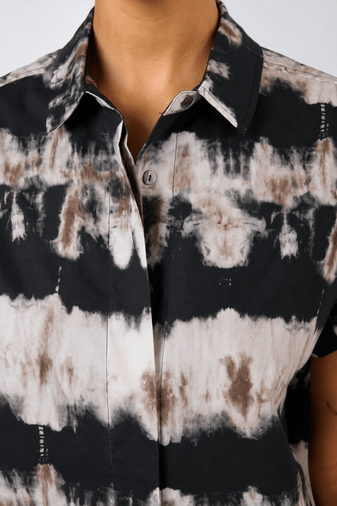 Eruption Poplin Shirt -OJ87 - Pizazz BoutiqueNaturals By O & J