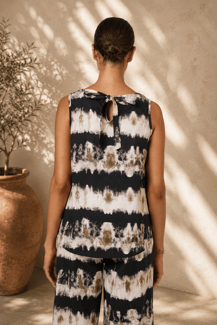 Eruption Poplin Top - OJ87 - Pizazz BoutiqueNaturals By O & J