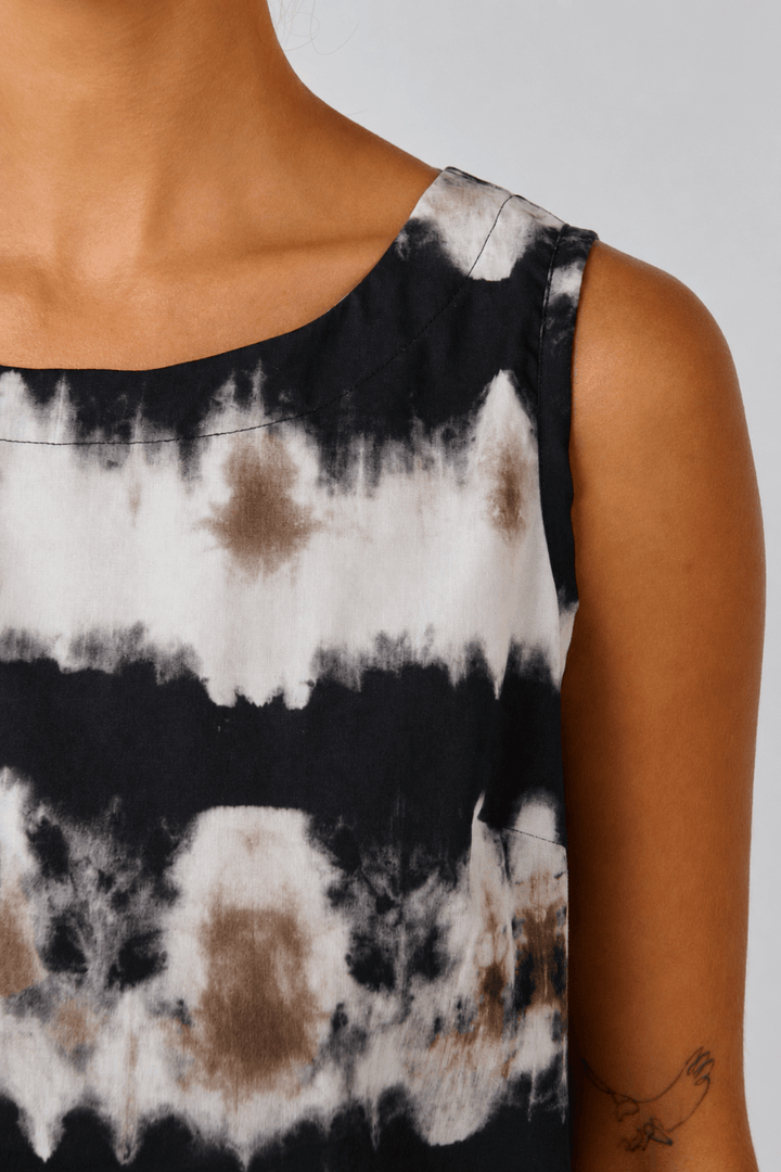Eruption Poplin Top - OJ87 - Pizazz BoutiqueNaturals By O & J