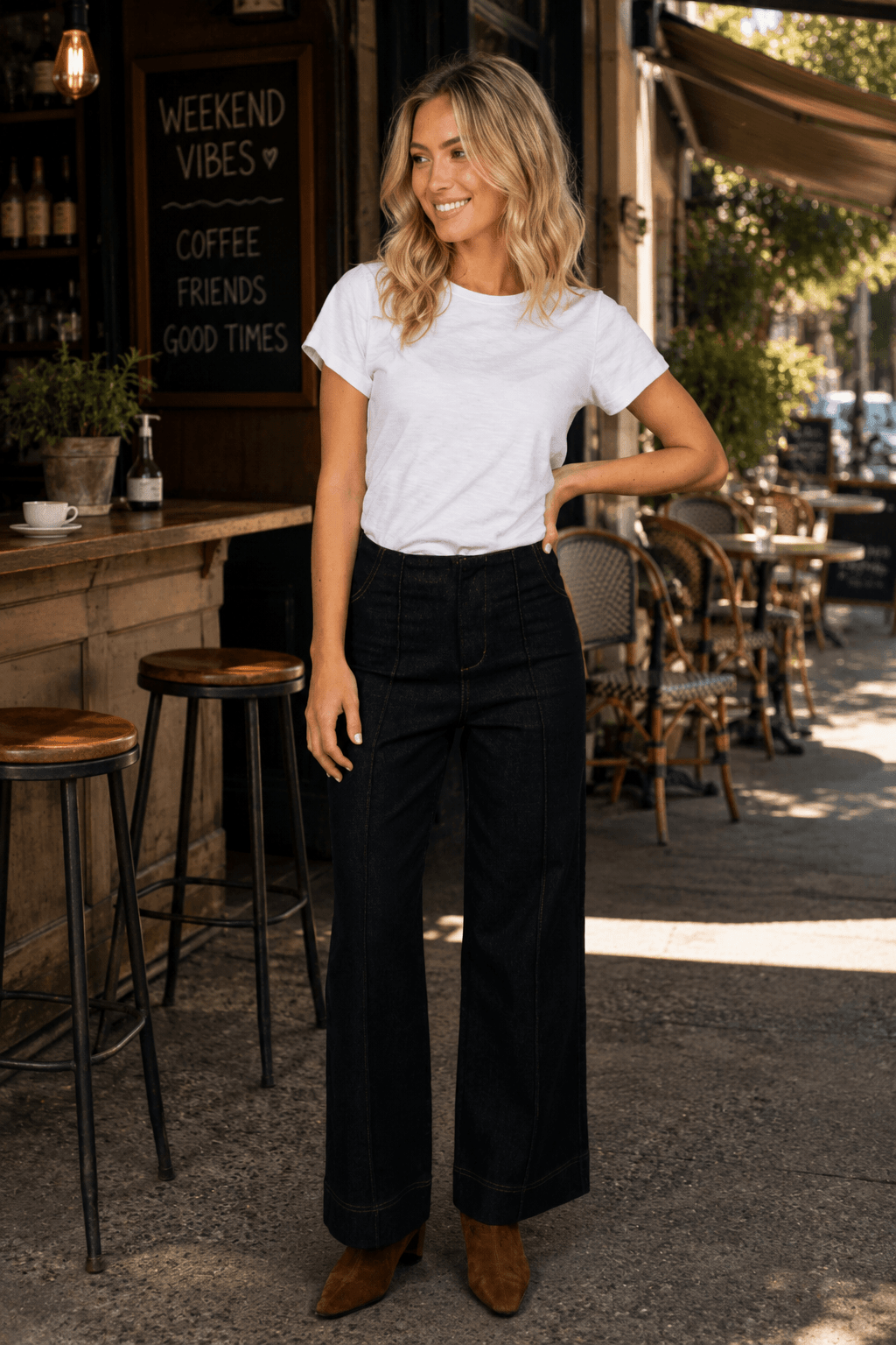 Escapade Jeans - Dark Blue - HM5 - Pizazz BoutiqueHumidity