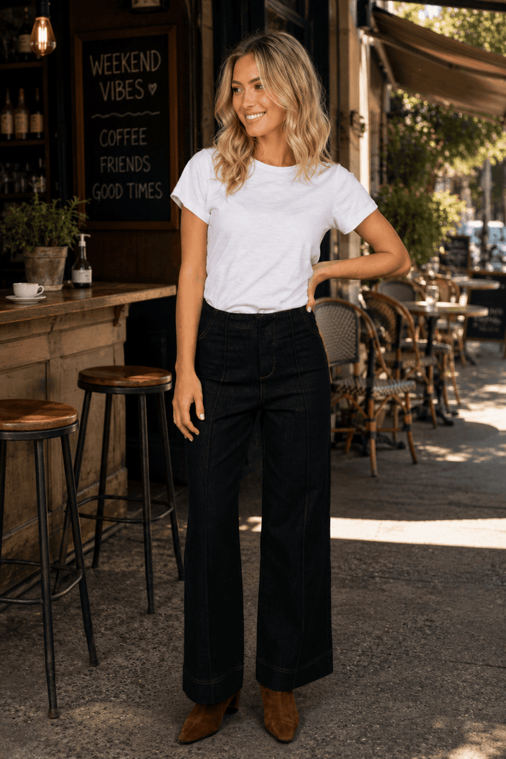Escapade Jeans - Dark Blue - HM5 - Pizazz BoutiqueHumidity