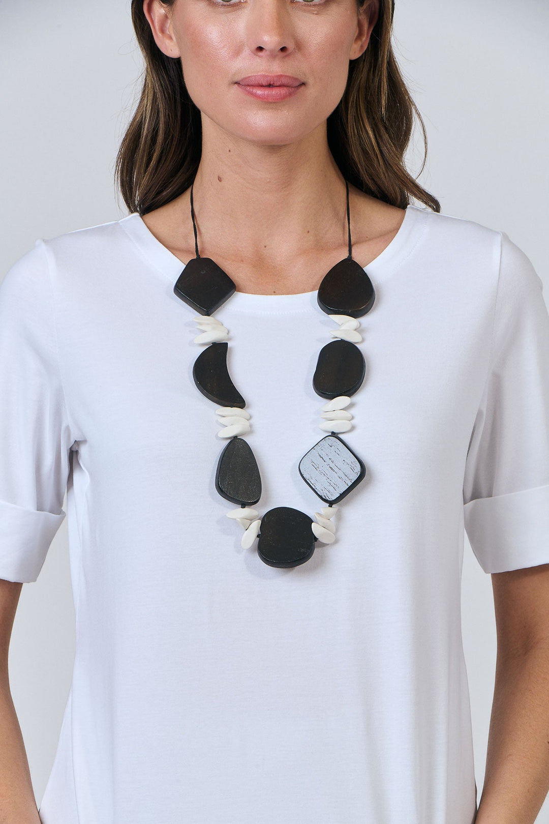 Esme Choco Necklace - N22 - Pizazz BoutiqueNamastai