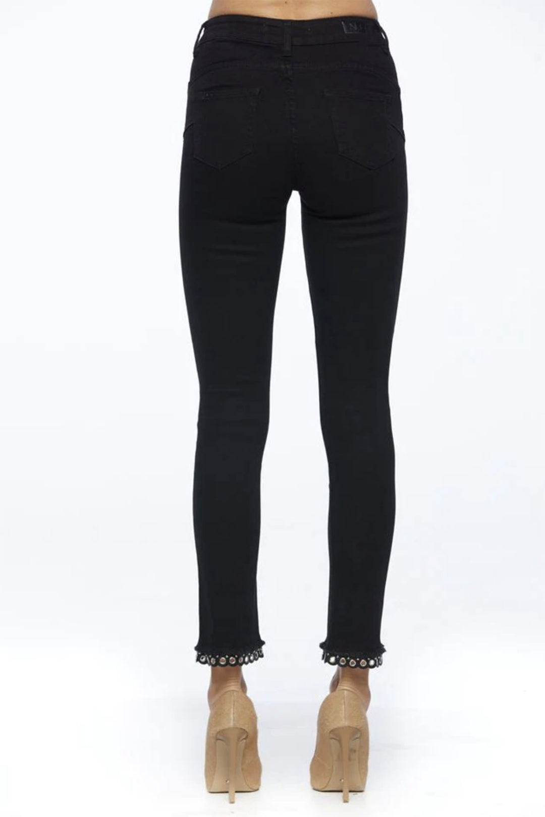 Eton Taper Carpi Jeans | Black | NLJ12