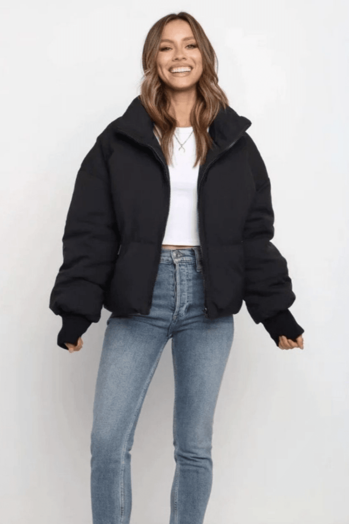 Evelyn Puffer Jacket - Black - MF3 - Pizazz BoutiqueMutig
