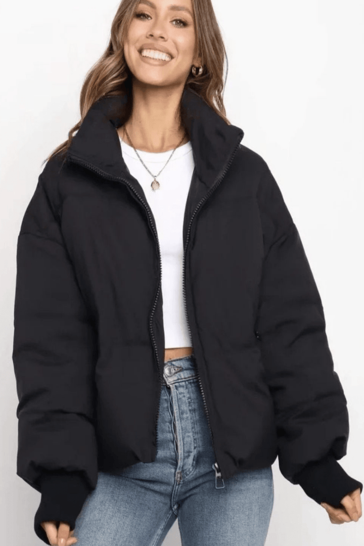Evelyn Puffer Jacket - Black - MF3 - Pizazz BoutiqueMutig