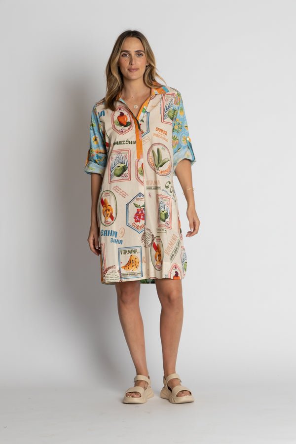 Exotica Shirtmaker - Multi - LL44 - Pizazz BoutiqueLula Life