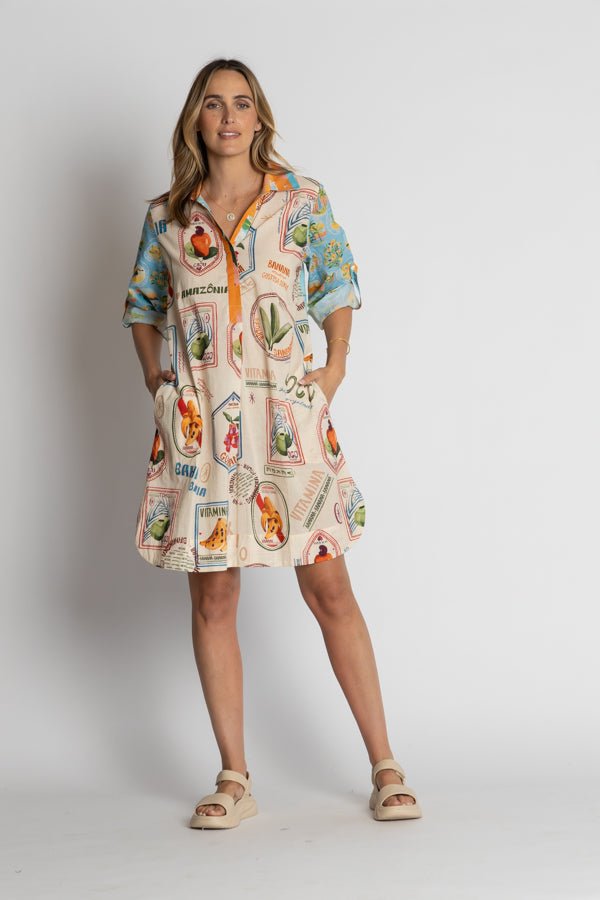 Exotica Shirtmaker - Multi - LL44 - Pizazz BoutiqueLula Life