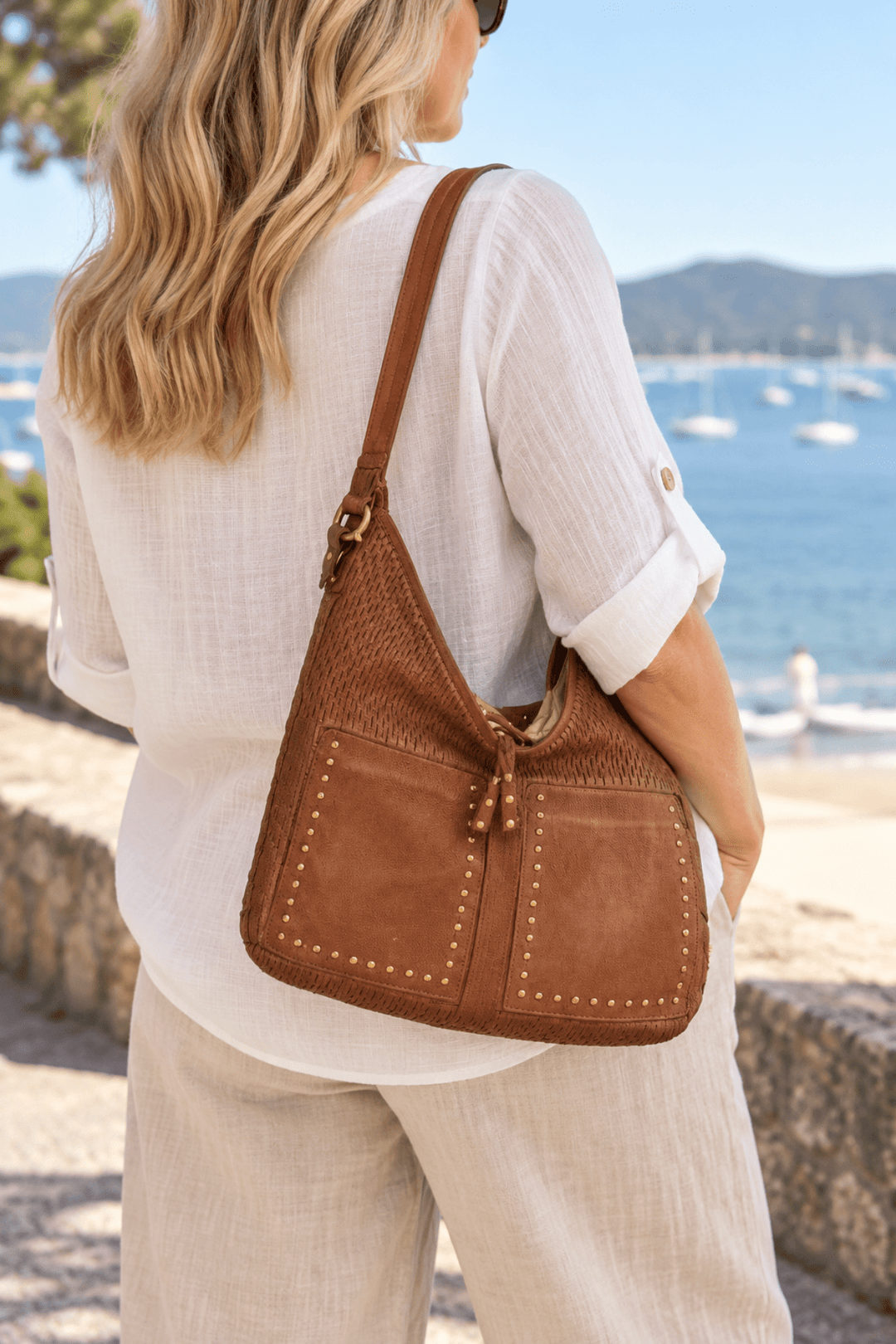Fletcher Tote Bag - AV8 - Pizazz BoutiqueArt N Vintage