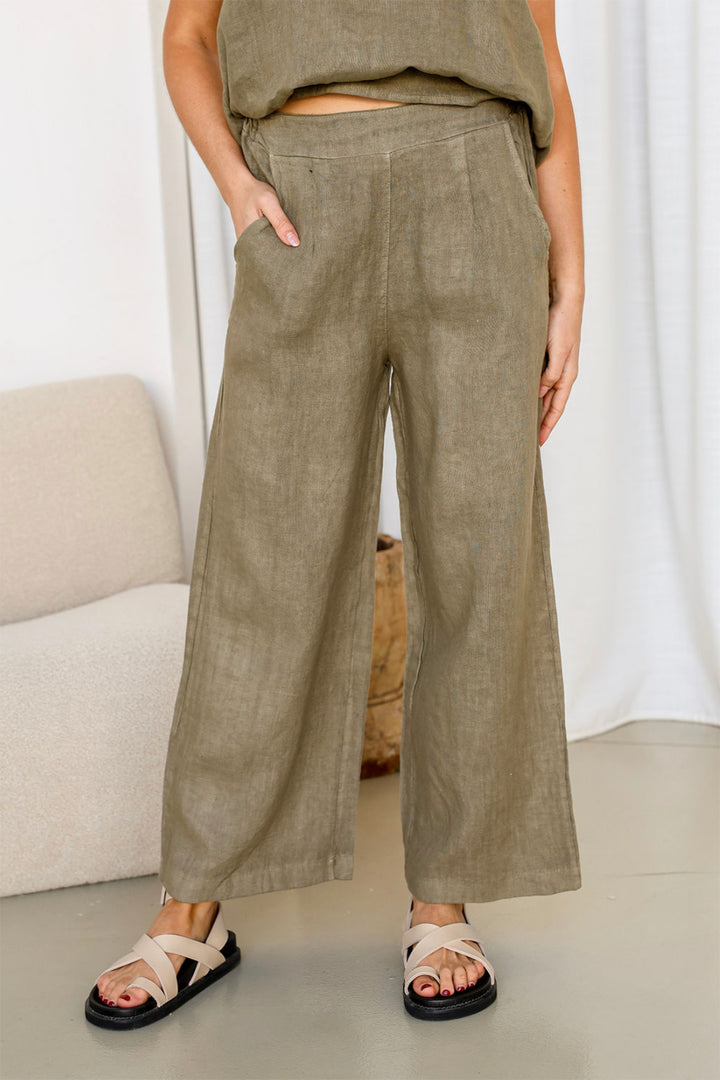 Fleur Pant - Slate - FA29