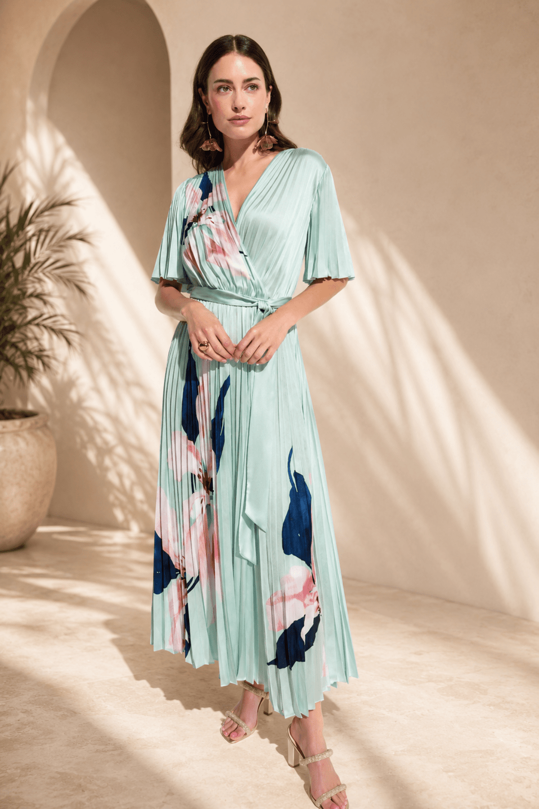Floral Flare Dress - JR48 - Pizazz BoutiqueJoseph Ribkoff