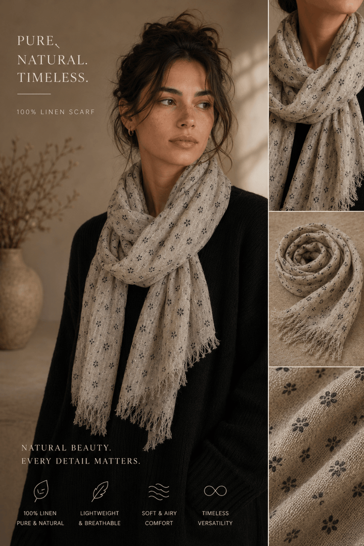 Flow Scarf - OJ68 - Pizazz BoutiqueNaturals By O & J