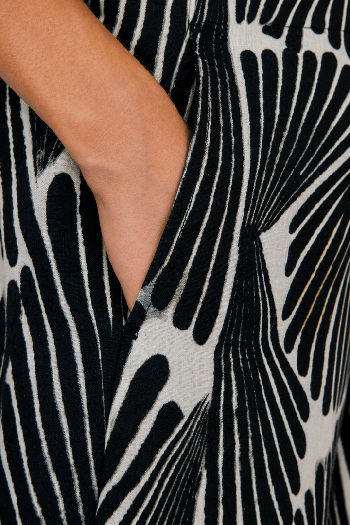 Folies Linen Pant - OJ83 - Pizazz BoutiqueNaturals By O & J