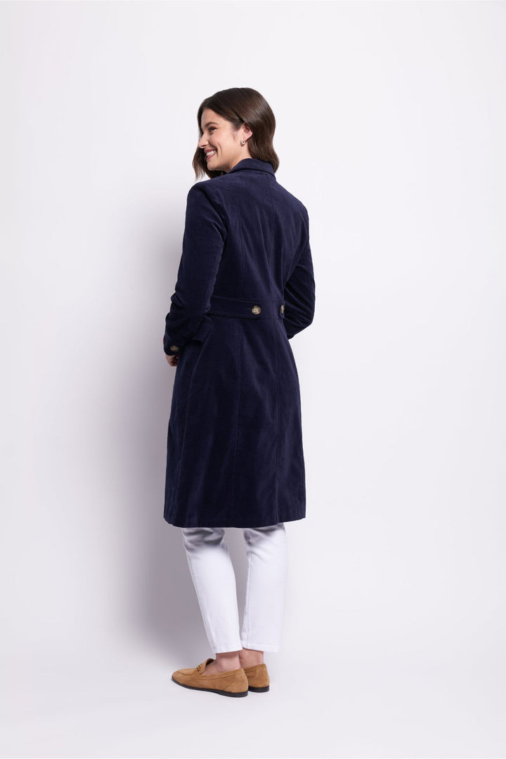 For The Re - Cord Coat - Midnight - F7 - Pizazz BoutiqueFoil