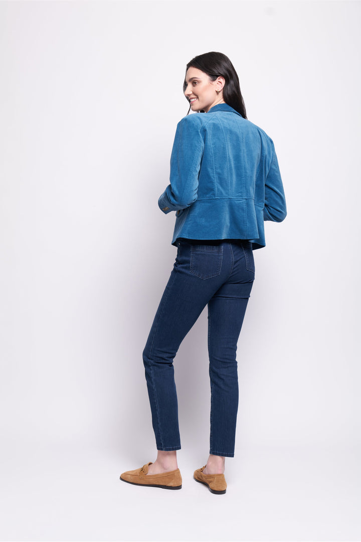 For The Re - Cord Jacket - Retro Blue - F8 - Pizazz BoutiqueFoil