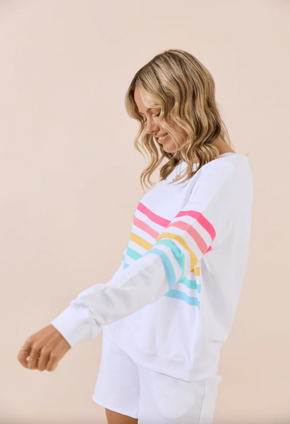 Forever Sweater - White - JL3 - Pizazz BoutiqueJovie The Label
