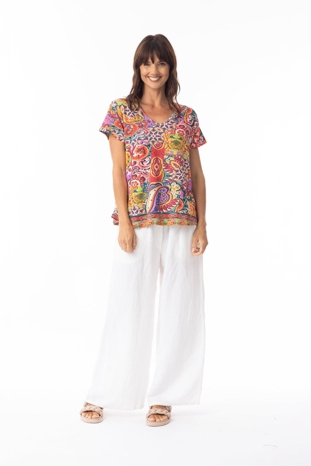 Francesca T-shirt - EP46 - Pizazz BoutiqueEscape by OQ