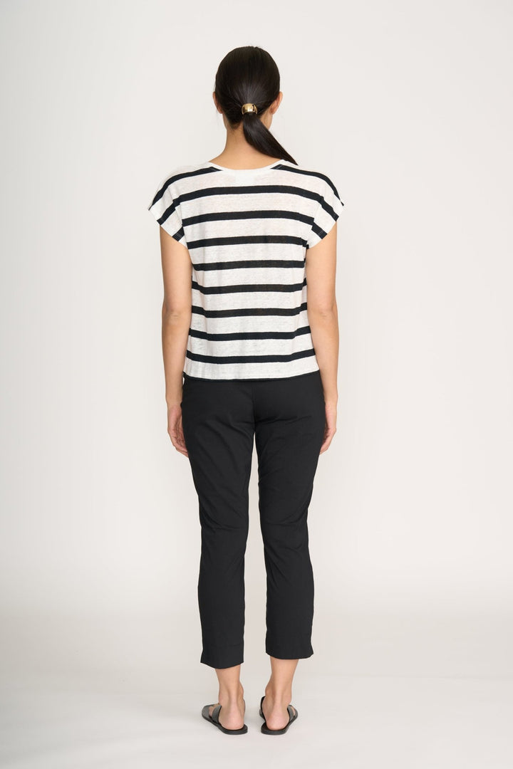 Fuss Free Capri - Black - F6 - Pizazz BoutiqueFoil