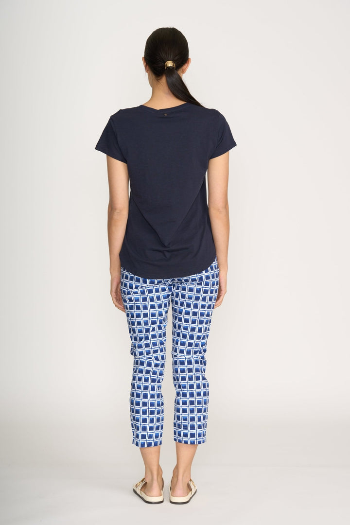 Fuss Free Capri Printed - Blockbuster - F15 - Pizazz BoutiqueFoil