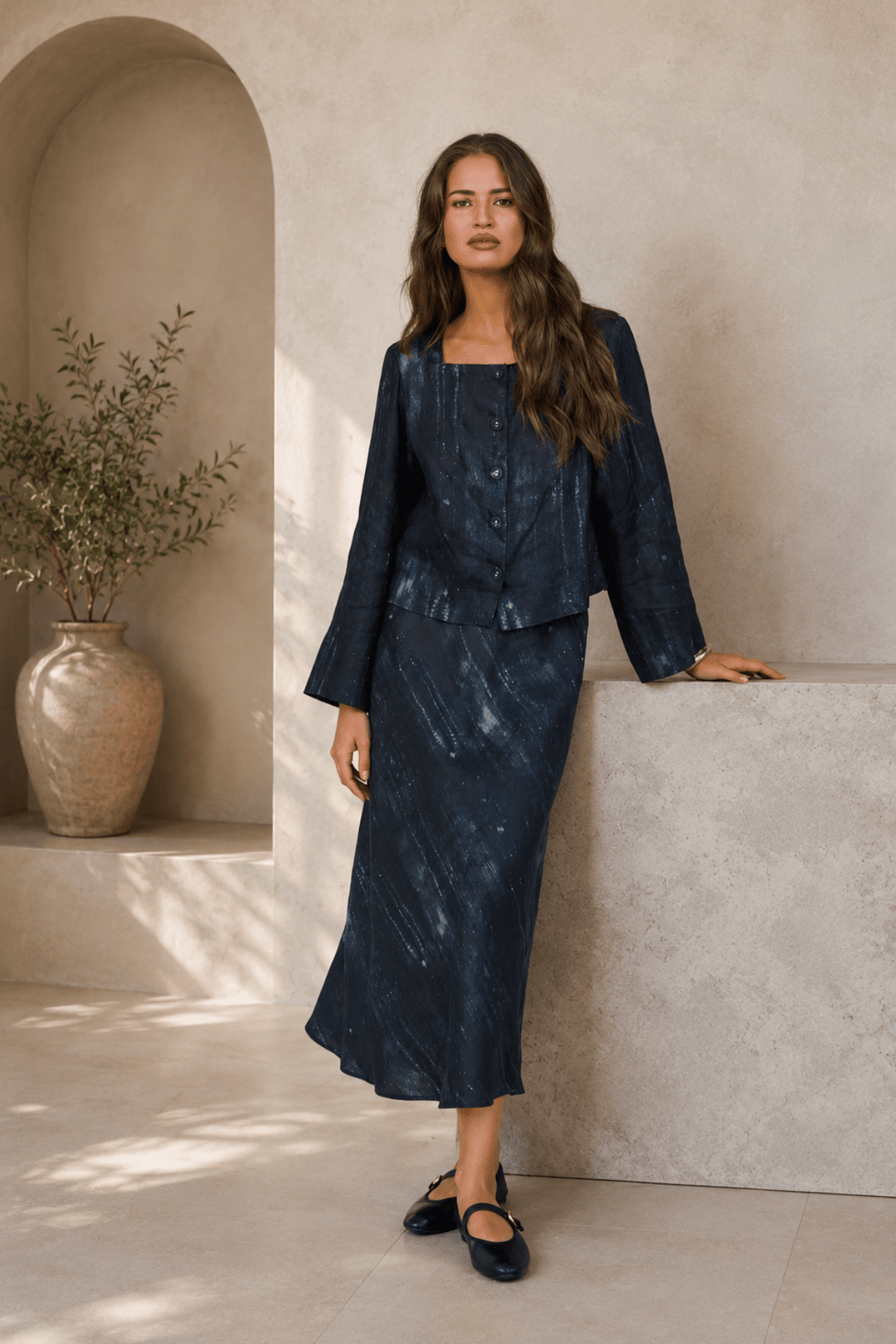 GA299 Moonbeam Skirt - OJ72 - Pizazz BoutiqueNaturals By O & J