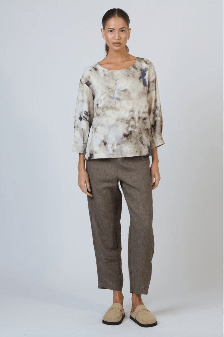 GA619 Pant - Cigar - OJ63 - Pizazz BoutiqueNaturals By O & J