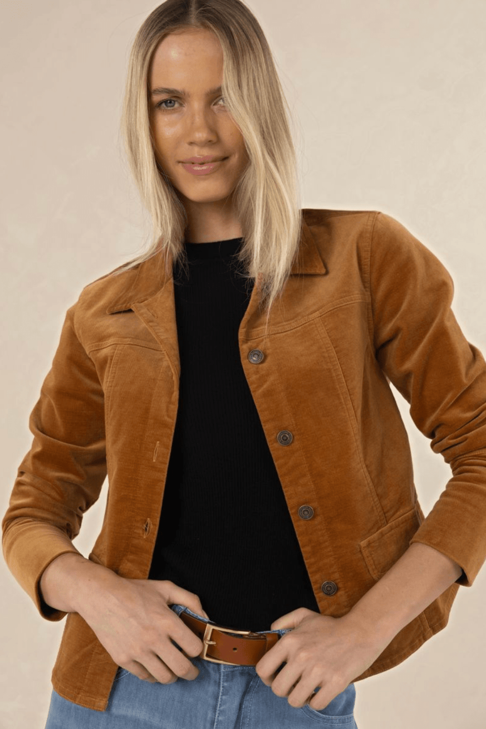 Gabi Jacket - Camel - HM11 - Pizazz BoutiqueHumidity