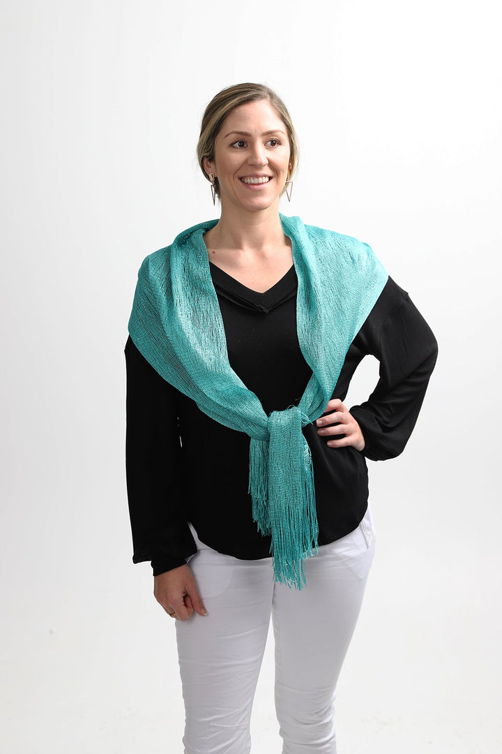 Gatsby Shawl | Emerald | SR165 - Pizazz BoutiqueStellar Rose