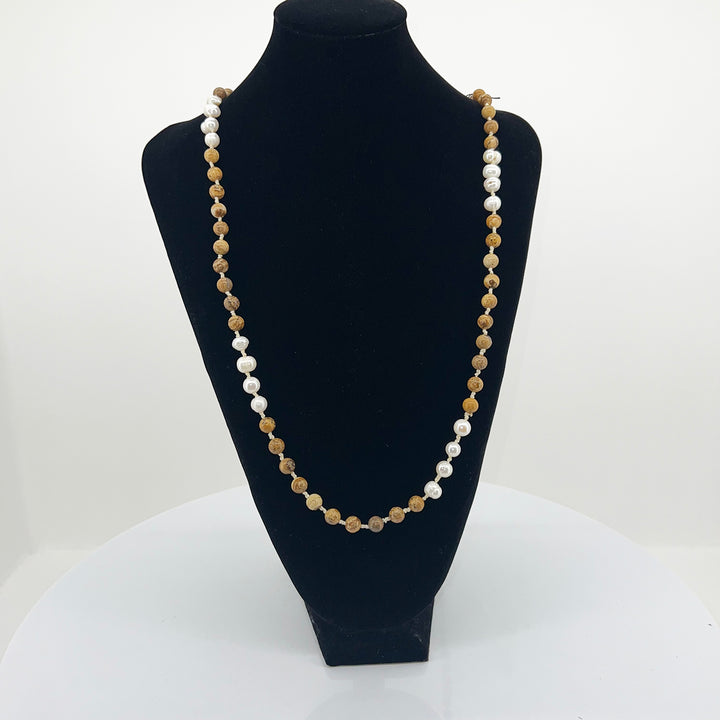 Gem & Pearl Necklace | CG62