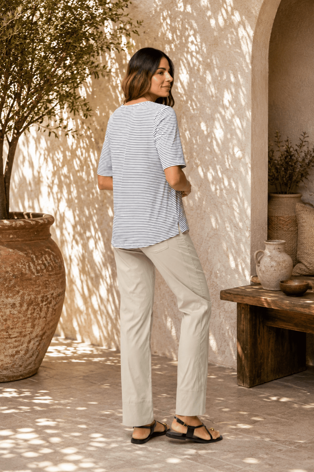 Gemini Pant - Barley - F9 - Pizazz BoutiqueFoil