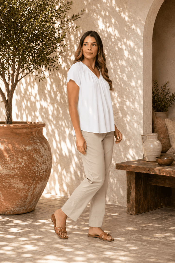 Gemini Pant - Barley - F9 - Pizazz BoutiqueFoil